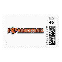 I Heart Basketball postage by alternateworlds I Heart Basketball postage