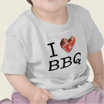 I Heart BBQ t-shirts