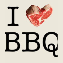 I Heart BBQ t-shirts