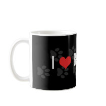 I (heart) Beaucerons (Dark) Coffee Mug