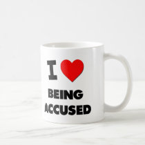 I Heart Being Accused Coffee Mug