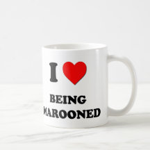 I Heart Being Marooned Mug