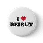 I Heart Beirut Lebanon buttons
