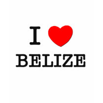 I HEART BELIZE t-shirts