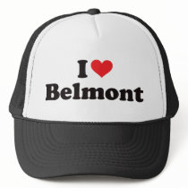 I Heart Belmont hats
