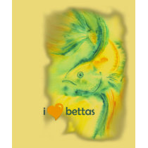I heart bettas t-shirts