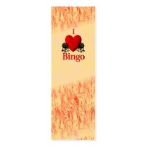 I Heart Bingo Business Card Template