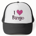I Heart Bingo hats