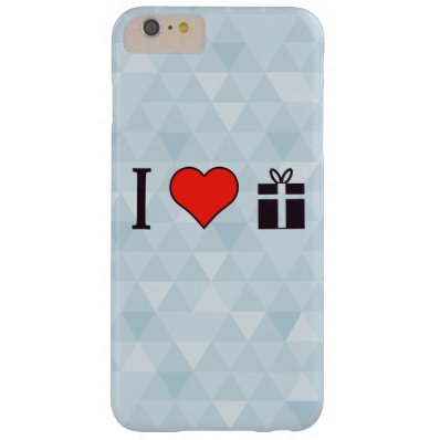 I Heart Birthday Presents Barely There iPhone 6 Plus Case