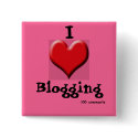 I Heart Blogging Button by bridgesdesigns I Heart Blogging Button