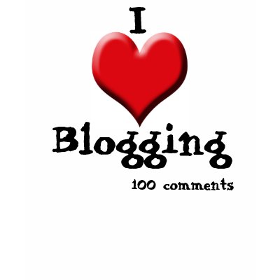 I Heart Blogging Female T-Shirt by bridgesdesigns