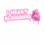 I Heart Blogging t-shirts