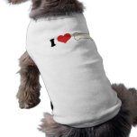 I Heart Bone 1 - Dog T-shirt