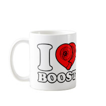 I Heart Boost Coffee Mugs