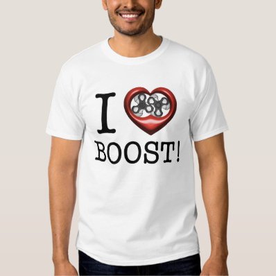 I Heart Boost - Supercharger T Shirt