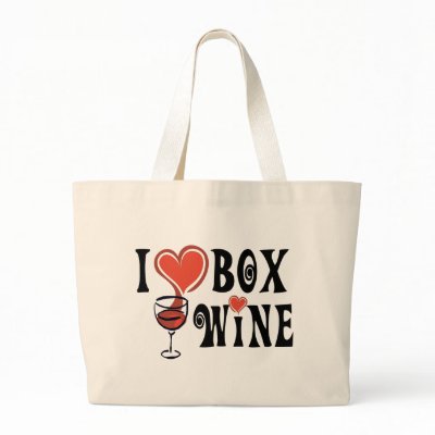 I Heart Box Wine1 Bags by WIneObsessions