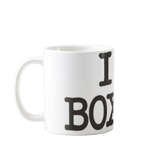 i heart boxing mug