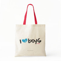 I Heart Boys Aqua bags