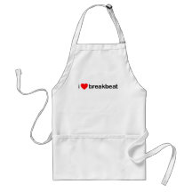 I Heart Breakbeat Apron