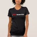 I Heart Bunnies Tee (dark) t-shirts by thefontbandit I Heart Bunnies Tee (dark) t-shirts