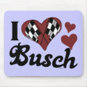 I Heart Busch Mousepad