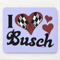I Heart Busch Mousepad by Method77 I Heart Busch Mousepad