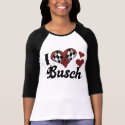 I Heart Busch t-shirts