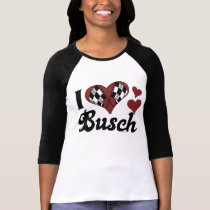 I Heart Busch t-shirts