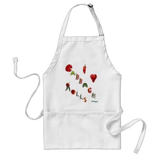 I Heart Cabbage Rolls apron