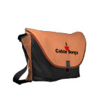 I Heart Cabin Songs (Bluegrass) Messenger Bag