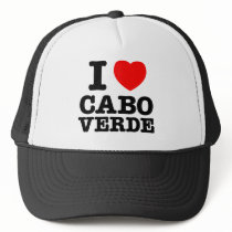 I Heart Cabo Verde Hats