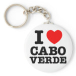 I Heart Cabo Verde Keychain
