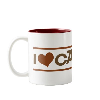 I Heart Caffeine Coffee Mug by cubiclewars