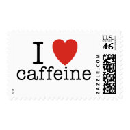 I Heart Caffeine stamp