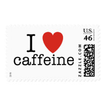 I Heart Caffeine postage