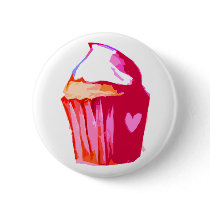 i heart cake Button