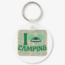 I Heart Camping keychains by Anotherfort I Heart Camping keychains