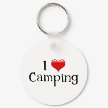 I Heart Camping keychains by doodles_designs I Heart Camping keychains