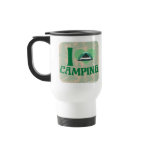 I Heart Camping Coffee Mugs