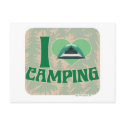 I Heart Camping postcards by Anotherfort I Heart Camping postcards