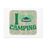 I Heart Camping Postcards