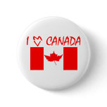 I Heart Canada Buttons