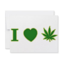 I Heart Cannabis invitations by captainjoekickass I Heart Cannabis invitations