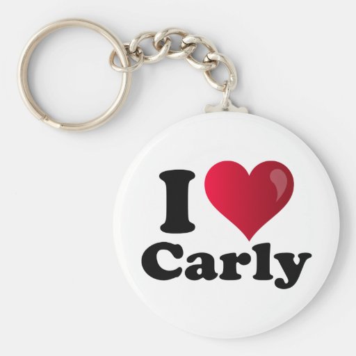 I Heart Carly Fiorina Keychains