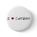 I Heart Carrboro Button