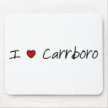 I Heart Carrboro Mousepad
