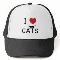 i heart cats hats by mike3488 i heart cats hats