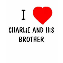 I HEART CHARLiE AND HiS BROTHER t-shirts by DIVA516 I HEART CHARLiE AND HiS BROTHER t-shirts