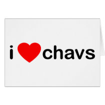 I Heart Chavs Cards