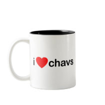 I Heart Chavs mugs by HOTDJGEAR I Heart Chavs mugs